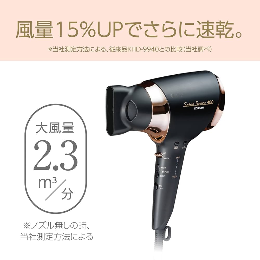 コイズミ サロンセンスヘアドライヤー Amazon | コイズミ ヘアドライヤー イオンバランス サロンセンス